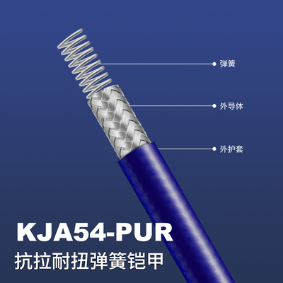 KJA54-PUR抗拉耐扭弹簧铠甲
