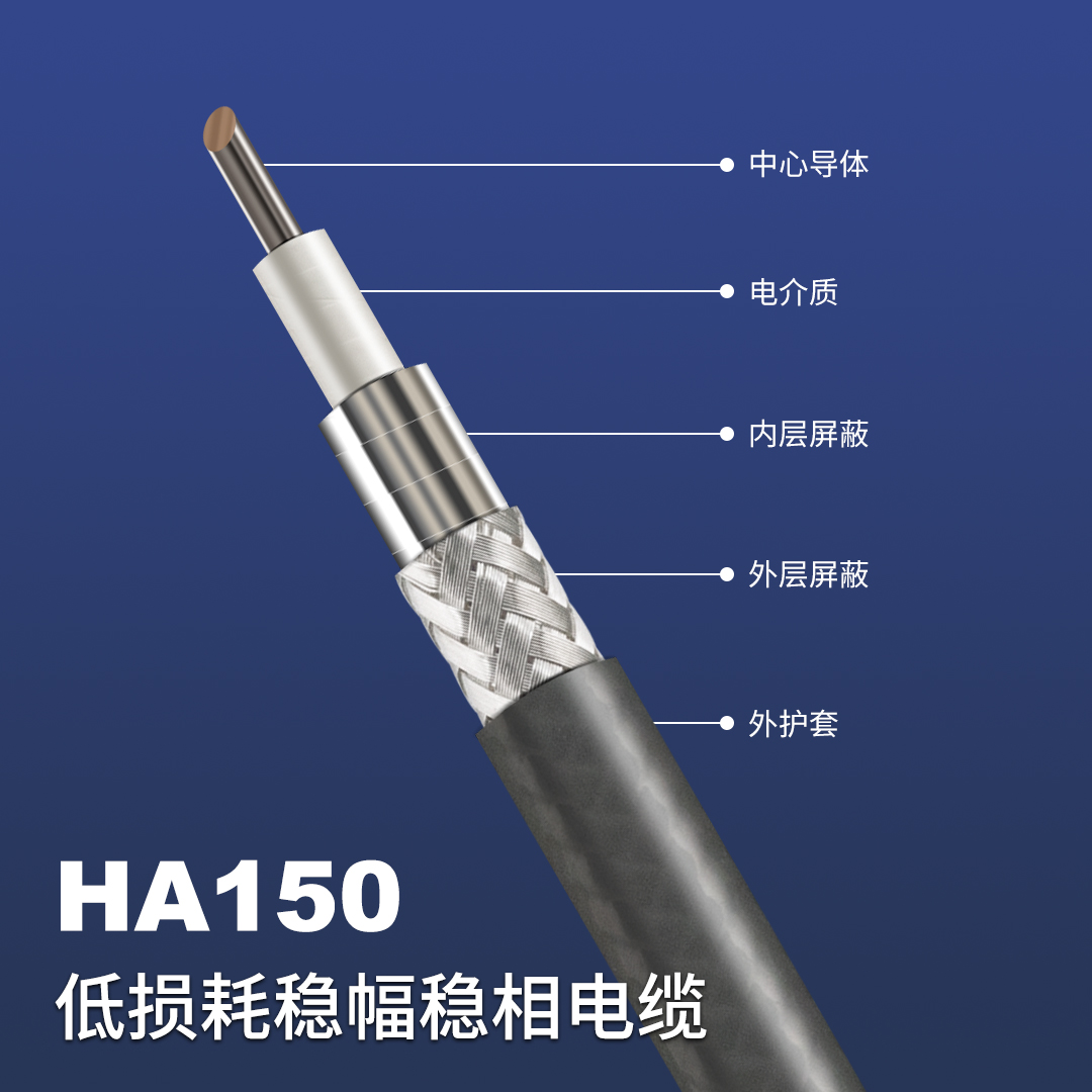 HA150低损耗稳幅稳相电缆