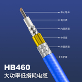 HB460大功率低损耗电缆