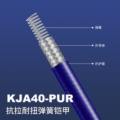 KJA40-PUR抗拉耐扭弹簧铠甲